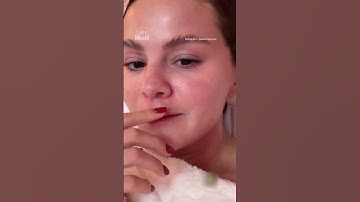 Selena Gomez reacts to question about her 