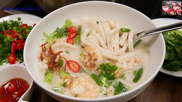 Bánh Canh Tôm Nước Cốt Dừa Miền Tây - Cách làm Bánh Canh Bột Xắt Thơm Ngon Lạ Miệng by Vanh Khuyen