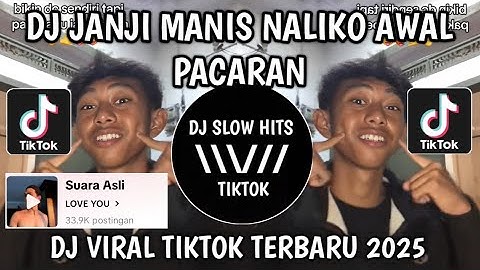 DJ JANJI MANIS NALIKO AWAL PACARAN || DJ KISINAN 2 X KISINAN BREAKFUNK VIRAL TIKTOK TERBARU 2025