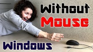 Mum Tries Out Windows 10 Without A Mouse!  Fall Creators Update (2017)