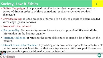 Society, Law and Ethics