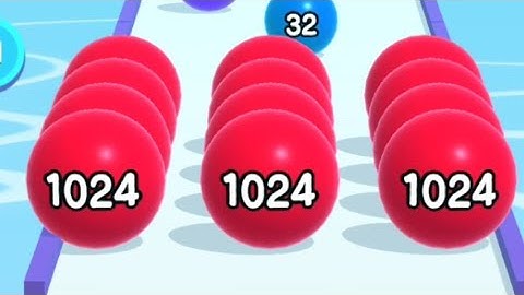 Ball Run 2048 - All Levels Gameplay Android,iOS Level 141-150