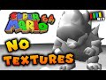 Beating Super Mario 64 With NO TEXTURES [TetraBitGaming]