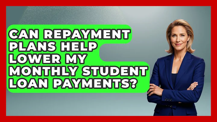 Can Repayment Plans Help Lower My Monthly Student Loan Payments? | The Student Loan Pros News