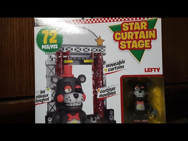 2020 Five Nights At Freddy's Construction 6 SETS FNAF STAGE STAR