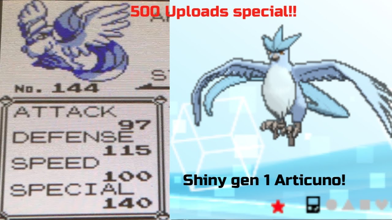 Pokemon Shiny Articuno 1