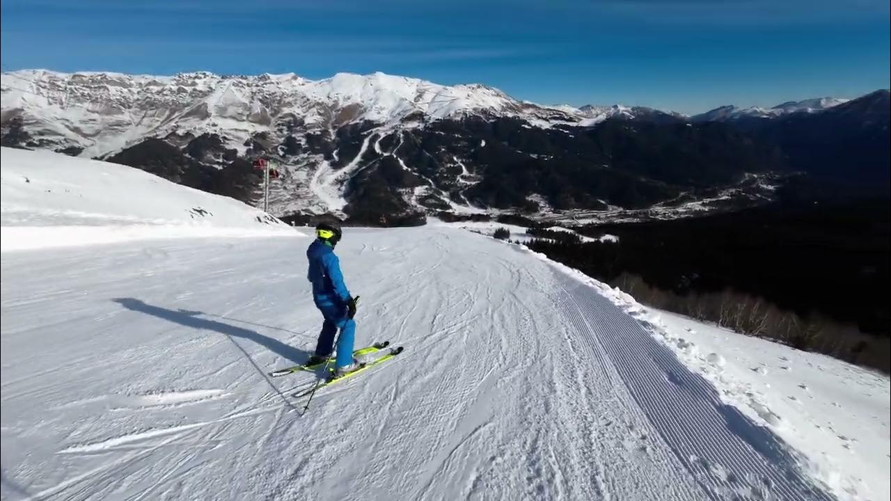 Эльбрус спуск на лыжах с 5000