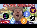 LIVE - PI Network, SOL, XRP & SUI Research
