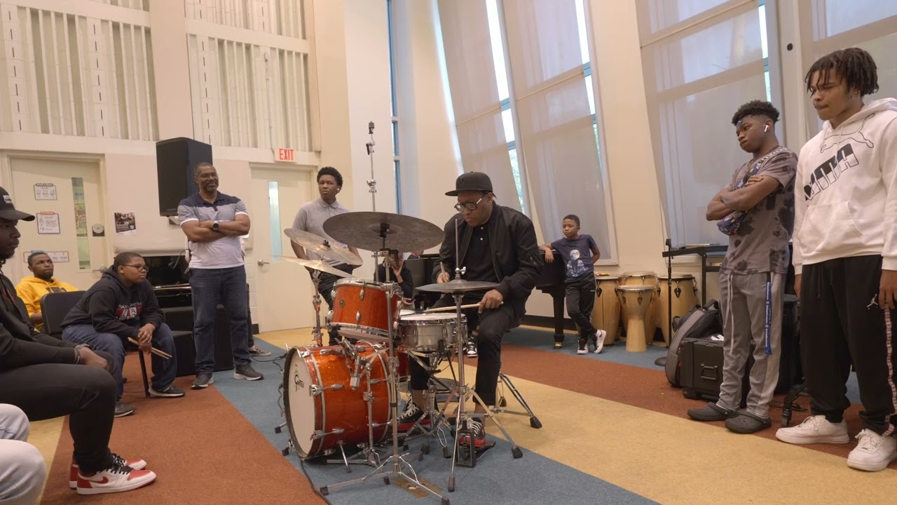 terencefclark clinic at Stax Music Academy in Memphis, TN.