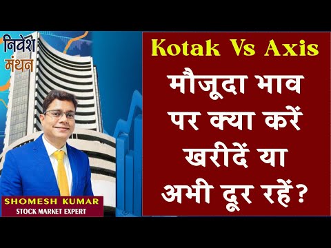 KOTAK MAHINDRA BANK SHARE LATEST NEWS TODAY | AXIS BANK SHARE NEWS | BEST STOCK TO BUY