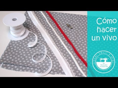 Cómo hacer un vivo casero y cómo coserlo
