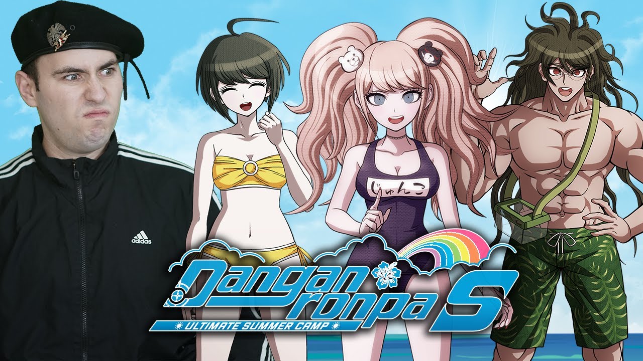 Danganronpa camp. Данганронпа ультимейт саммер Кэмп. Данганронпа s Ultimate Summer Camp Junko. Данганронпа геймплей. Danganronpa Decadence геймплей.