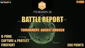 Infinity N5 | Battle Report | August Ambush | Infinity Tournament