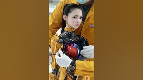 Guy Tries Out the Newest Girlfriend Robot at the Expo.