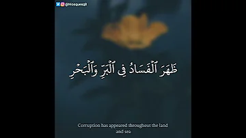 ياسر الدوسري ظهر الفساد في البر والبحر 