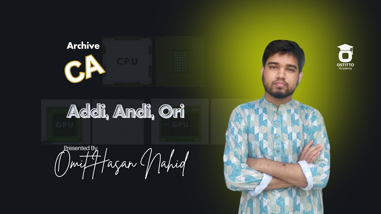 Addi , Andi, Ori || single cycle datapath || cse || bangla - YouTube