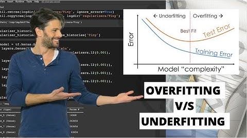 Tensor-flow Overfitting and Underfitting Explained For Machine Learning