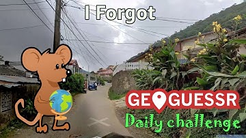 Geoguessr Daily Challenge - NMPZ October Challenge - I Forgot About This Country Again