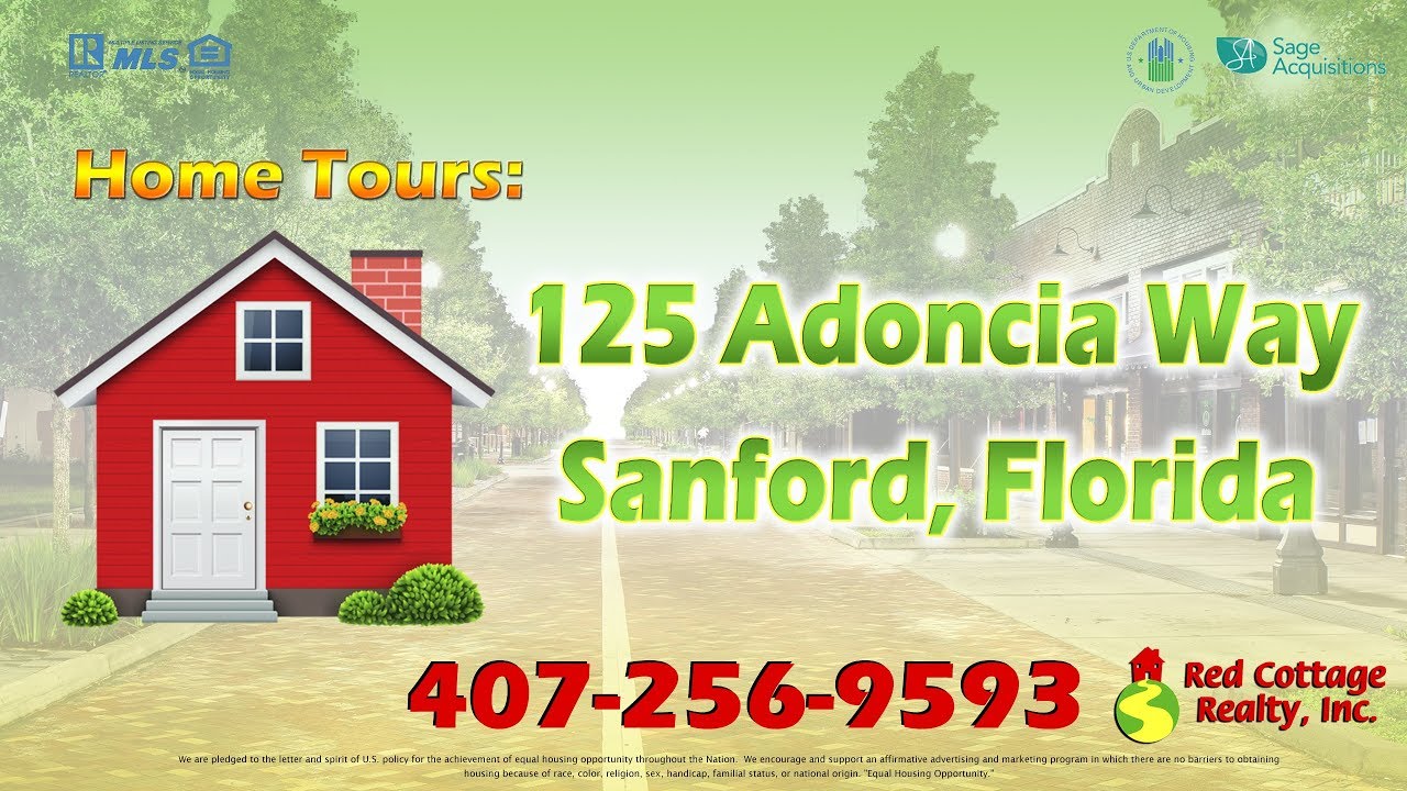 Home Tours 125 Adoncia Way Sanford Fl Youtube