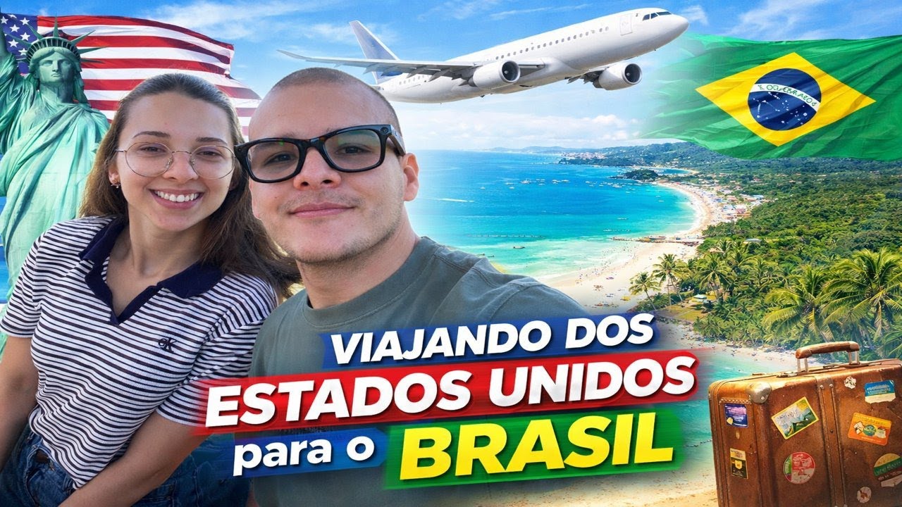 🎥 Daily Vlog | Viajando dos EUA para Florianópolis – Brasil 🇺🇸✈️🇧🇷