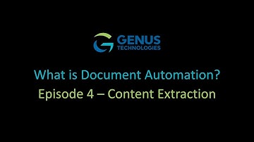 What is Document Automation | Episode 4: Extraction