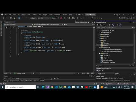Fullstack Contact Form App | ASP.NET Core API + JavaScript | Entry-Level Developer Project