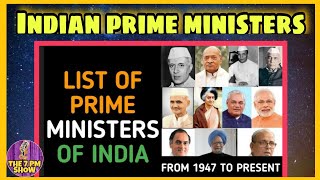 LIST OF ALL INDIAN PRIME MINISTERS FROM 1947 TILL NOW 🇮🇳 | #shorts THE 7 PM SHOW screenshot 1