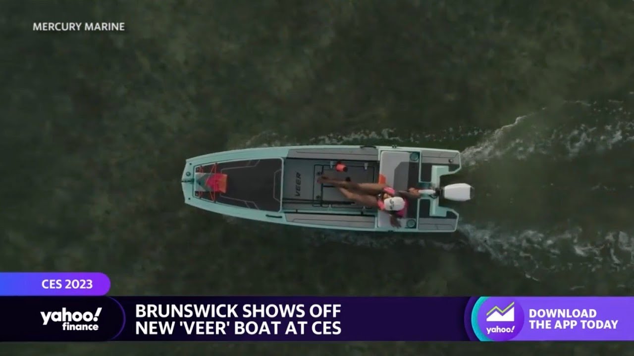 Brunswick unveils Veer boat line at CES 2023 YouTube
