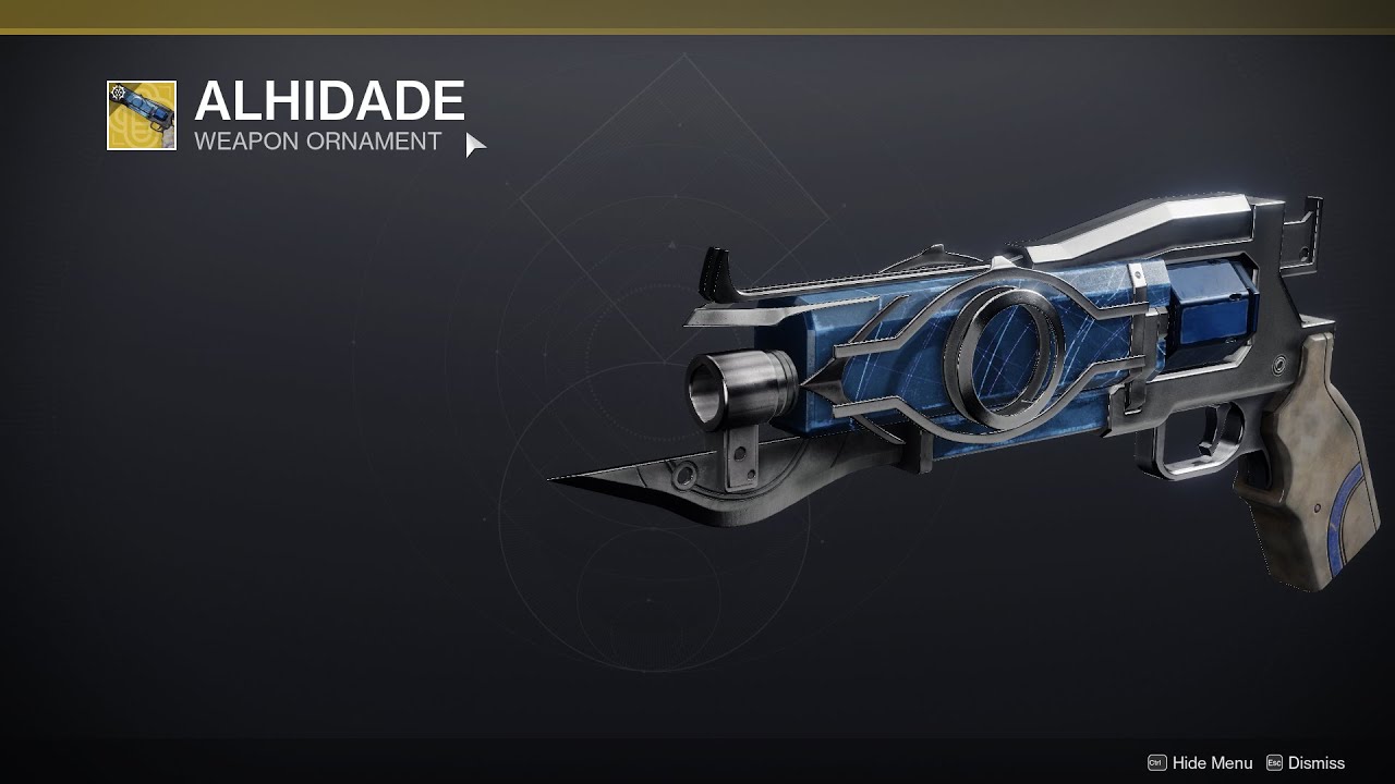 ALHIDADE ORNAMENT SHOWCASE - DESTINY 2