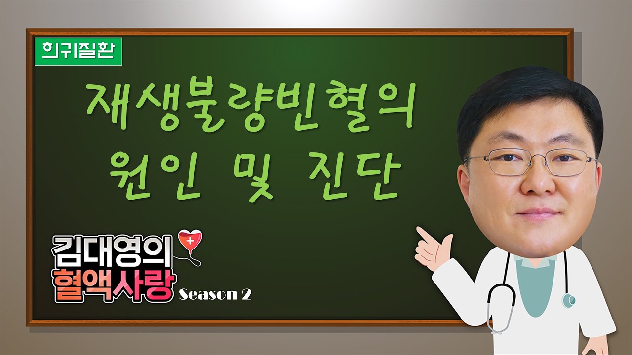 [김대영의 혈액사랑] 재생불량빈혈의 원인, 임상양상 및 진단