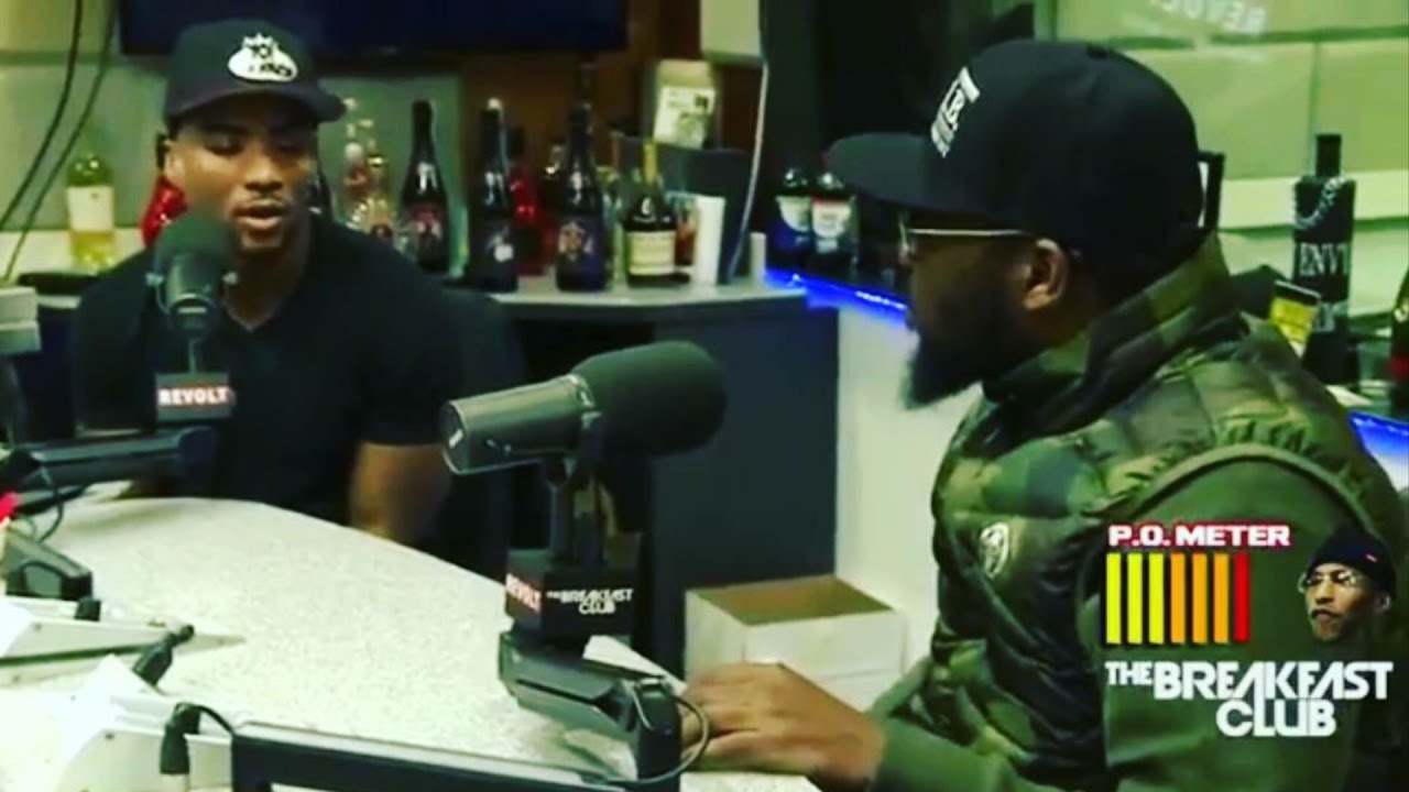 BEANIE SIGEL CALLS CHARLAMAGNE THA GOD A BITCH ON THE BREAKFAST CLUB 10