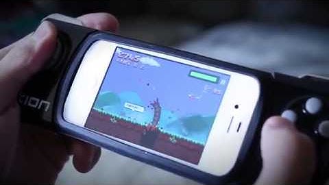 iCADE Mobile   Gaming System for iPhone from ThinkGeek   YouTube