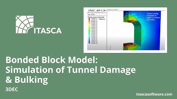 Bonded Block Model: Simulation of Tunnel Damage & Bulking