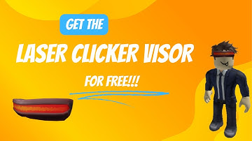 Get the LIMITED Laser Clicker Visor for Free on Roblox