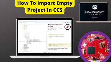 How To Import Empty Project In CCS