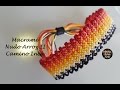 Tutorial Pulsera de Macramé Nudo Arroz II/Camino Inca/Macrame Bracelet