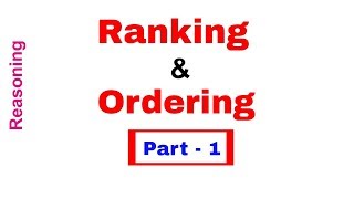 Ranking Order shortcut trick, Part 1 | IQ Loksewa