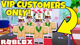 This Is What Happens When You Only Get Vip Customers My Restaurant Roblox Youtube - where to buy vip roblox