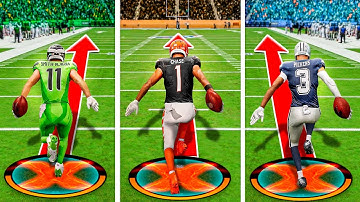 Scoring 99 Yard Touchdown with EVERY Wide Receiver!