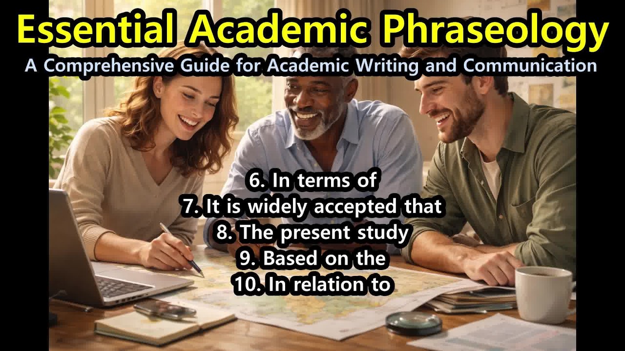 필수 학술적 관용구 100선: #6 - #10