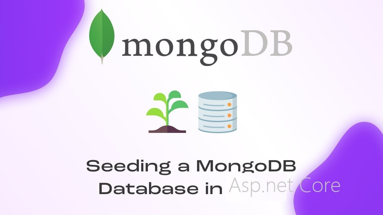 How to Seed a MongoDB Database with Initial Data Set in Asp.net Core|  Microservice Tutorial |Part-11 - YouTube