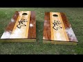 Making Hardwood Cornhole Boards