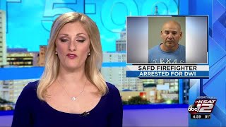 VIDEO: Records: SAFD firefighter accused of driving while intoxicated