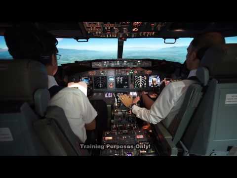 7 Instrument Approach VOR using VNAV - Turkish Airlines - 7 Instrument Approach VOR using VNAV - Turkish Airlines