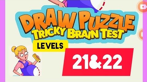 #Draw puzzle :Tricky Brain test gameplay #Level21 #Level22