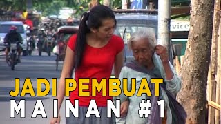Mbah yang sudah terlihat sangat tua masih kuat untuk bekerja | JIKA AKU MENJADI