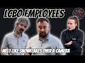 Lcbo staff melt like snowflakes over a camera on a sidewalk with ontarioaudit   ottawa on canada