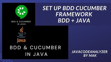 Set Up BDD Cucumber Framework