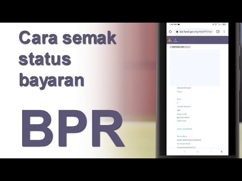 Cara semak status bayaran BPR