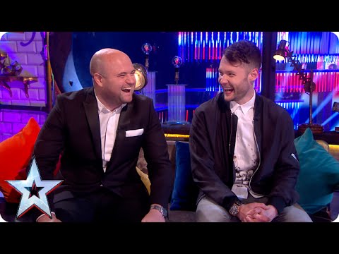 Stephen gets the goss from Calum and Danny | Semi-Final 5 | Britain's Got Talent 2015